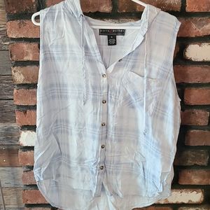 Womens tank top flannel